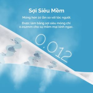 Bỉm - Tã quần Hoppi Airdream với thiết kế siêu mỏng, siêu nhẹ, siêu thấm