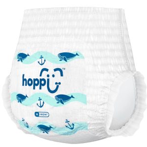 Bỉm - Tã quần Hoppi Airdream với thiết kế rãnh ngọc trai giảm thiểu sự tiếp xúc, cọ xát với da bé