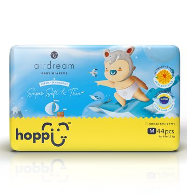 Bỉm - Tã quần Hoppi Airdream size M 44 miếng (6 - 11kg)