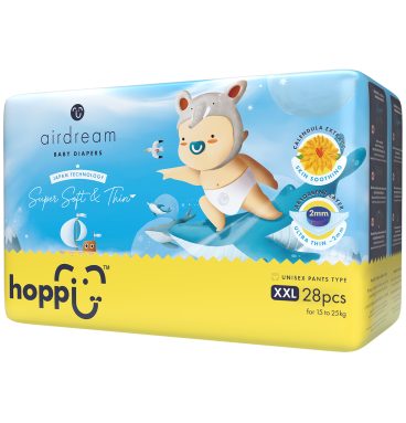 Bỉm - Tã quần Hoppi Airdream size XXL 28 miếng (≥15kg) 2