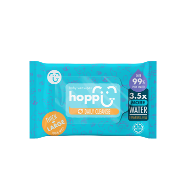 Khăn ướt tinh khiết Hoppi Daily Cleanse 20 tờ
