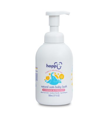 Chai sữa tắm gội tạo bọt Hoppi chiết xuất yến mạch 500ml